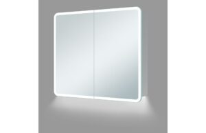 Graveley 600mm 2 Door LED Mirrored Cabinet