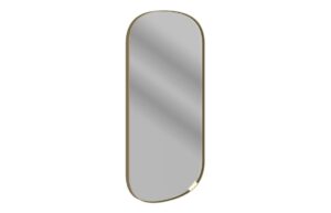Tewin 800x400mm Oblong Mirror - Brushed Bronze
