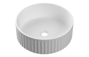 Canterbury 450x320mm 1TH Cloakroom Basin & Brushed Bronze Bottle Trap