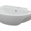 Letchmore 500x390mm 1TH Basin & Full Pedestal