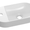 Ashdown 320x220mm Mini Resin Washbowl - White