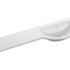 1244mm Standard Round One-Piece Basin & Overflow Ring - Left Hand
