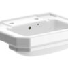Lonsdale 555x435mm 1TH Semi Recessed Basin