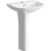 Space Saver 490x355mm 1TH Semi Recessed Basin