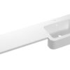 1242mm Standard Square One-Piece Basin & Overflow Ring - Right Hand