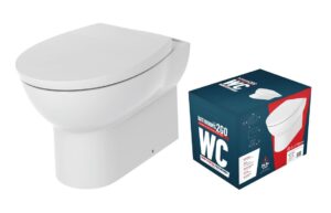 Canterbury Rimless Comfort Height Back To Wall WC & Wrapover Soft Close Seat