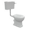 London Low Level WC & Soft Close Seat w/Chrome Finishes