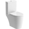 Thirlmere Close Coupled Open Back WC & Soft Close Seat