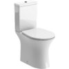 Letchmore Rimless Close Coupled Fully Shrouded WC & Soft Close Seat