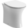 Letchmore Rimless Back To Wall Comfort Height WC & Soft Close Seat