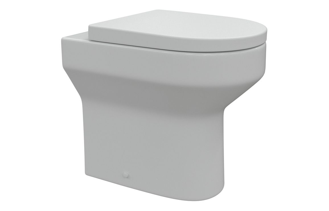 Canterbury Rimless Back To Wall WC & Wrapover Soft Close Seat