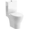 Lonsdale Rimless Short Projection Close Coupled Fully Shrouded WC & Soft Close Seat