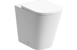 London Back To Wall WC & Soft Close Seat w/Br.Brass Finishes