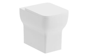 London Back To Wall Comfort Height WC & Soft Close Seat w/Chrome Finishes