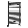 Dove Round Ladder Radiator (500x730x50mm) - Black