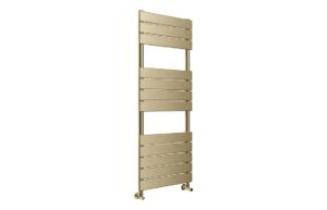 Fairlands Square Ladder Radiator (500x1200x50mm) - Brushed Brass