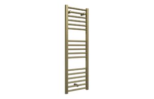 Ashdown Straight 30mm Ladder Radiator (400x1200x30mm) - Brushed Brass