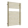 Dove Round Ladder Radiator (500x730x50mm) - Brushed Brass