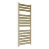 Shephall Straight Ladder Radiator (500x1150x30mm) - Brushed Brass
