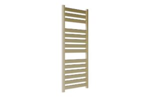 Shephall Straight Ladder Radiator (500x1150x30mm) - Brushed Brass
