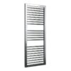 Roebuck Straight Square Ladder Radiator (500x1228x30mm) - Chrome