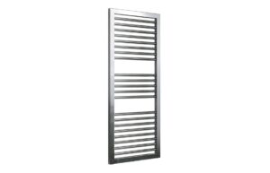 Roebuck Straight Square Ladder Radiator (500x1228x30mm) - Chrome