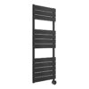 Fairlands Electric Square Ladder Radiator (500x1200x50mm) - Matt Black