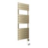 Fairlands Electric Square Ladder Radiator (500x1200x50mm) - Brushed Brass