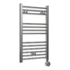 Oaklands Electric Straight Ladder Radiator (500x800x50mm) - Chrome