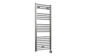 Oaklands Electric Straight Ladder Radiator (500x1200x50mm) - Chrome