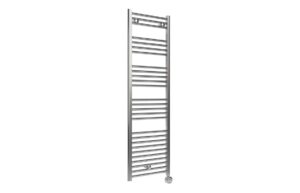 Oaklands Electric Straight Ladder Radiator (500x1600x50mm) - Chrome