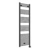 Oaklands Electric Straight Ladder Radiator (500x1600x50mm) - Matt Black