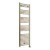 Oaklands Electric Straight Ladder Radiator (500x1600x50mm) - Brushed Brass