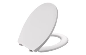 Lonsdale Slim Soft Close Toilet Seat - White