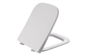 VitrA Universal Round Super Slim Soft Close Toilet Seat (Quick Release) - White