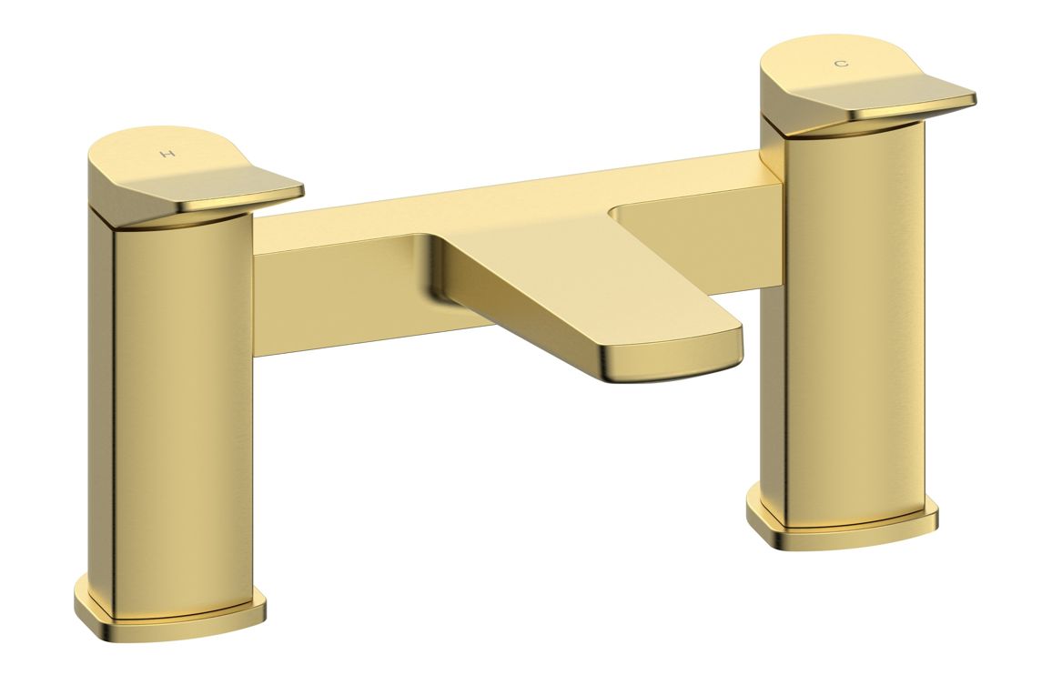 Glenwood Bath Filler - Brushed Brass