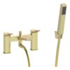Glenwood Bath/Shower Mixer & Bracket - Brushed Brass