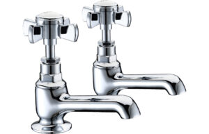 Bedwell Bath Taps - Chrome