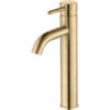 Fulton Tall Basin Mixer - Brushed Brass