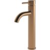 Fulton Tall Basin Mixer - Brushed Bronze