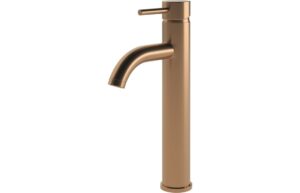 Fulton Tall Basin Mixer - Brushed Bronze
