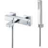 Vema Lys Wall Mounted Bath/Shower Mixer - Chrome