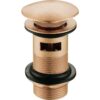 Slotted Mushroom Basin Waste (1 1/4") - Brushed Bronze