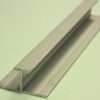 Fibo Black H-Shaped 2-Part Stacking Profile 2.4m