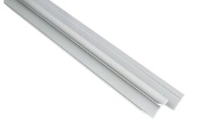 Fibo Polished Chrome Internal Corner Profile 2.4m