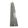 Fibo Aluminium J-Shaped End Cap Profile 2.4m