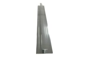 Fibo Aluminium J-Shaped End Cap Profile 2.4m