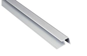 Fibo Black Square External Profile 2.4m