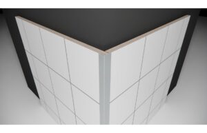 Fibo Black Small L-Shaped Profile 2.4m