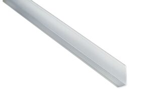 Fibo Black Large L-Shaped Profile 2.4m